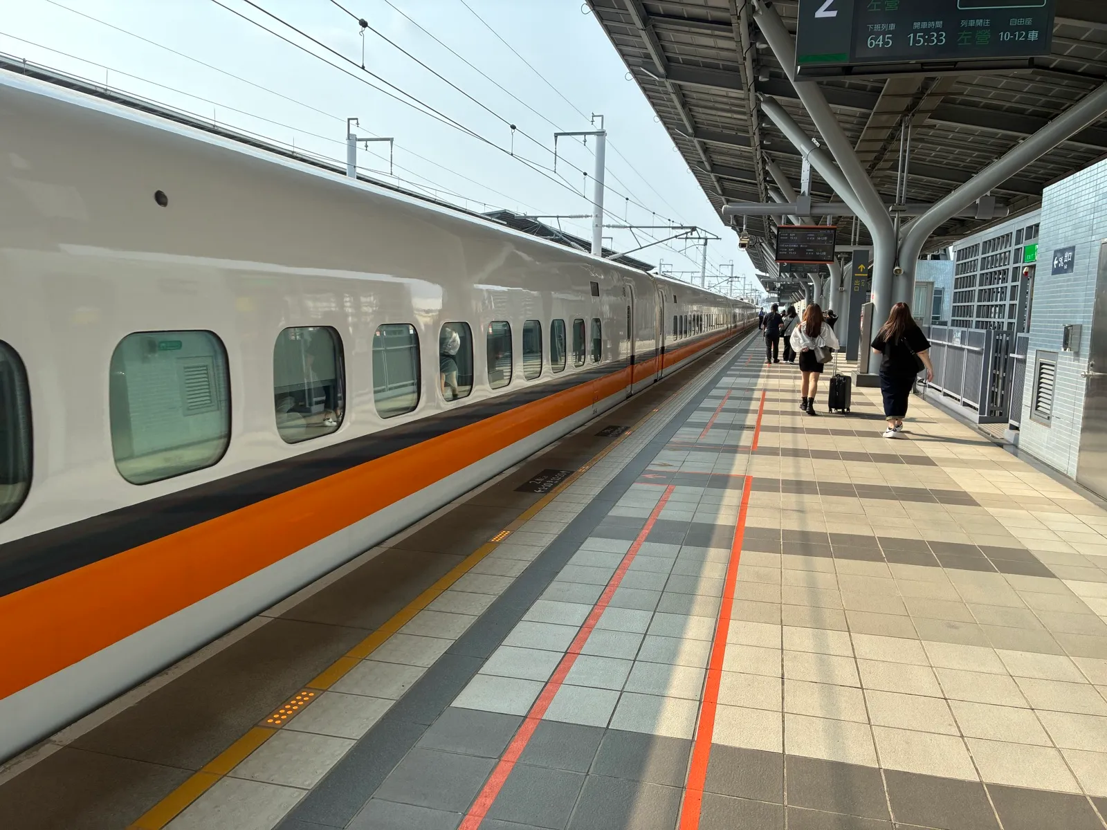 台南駅に到着