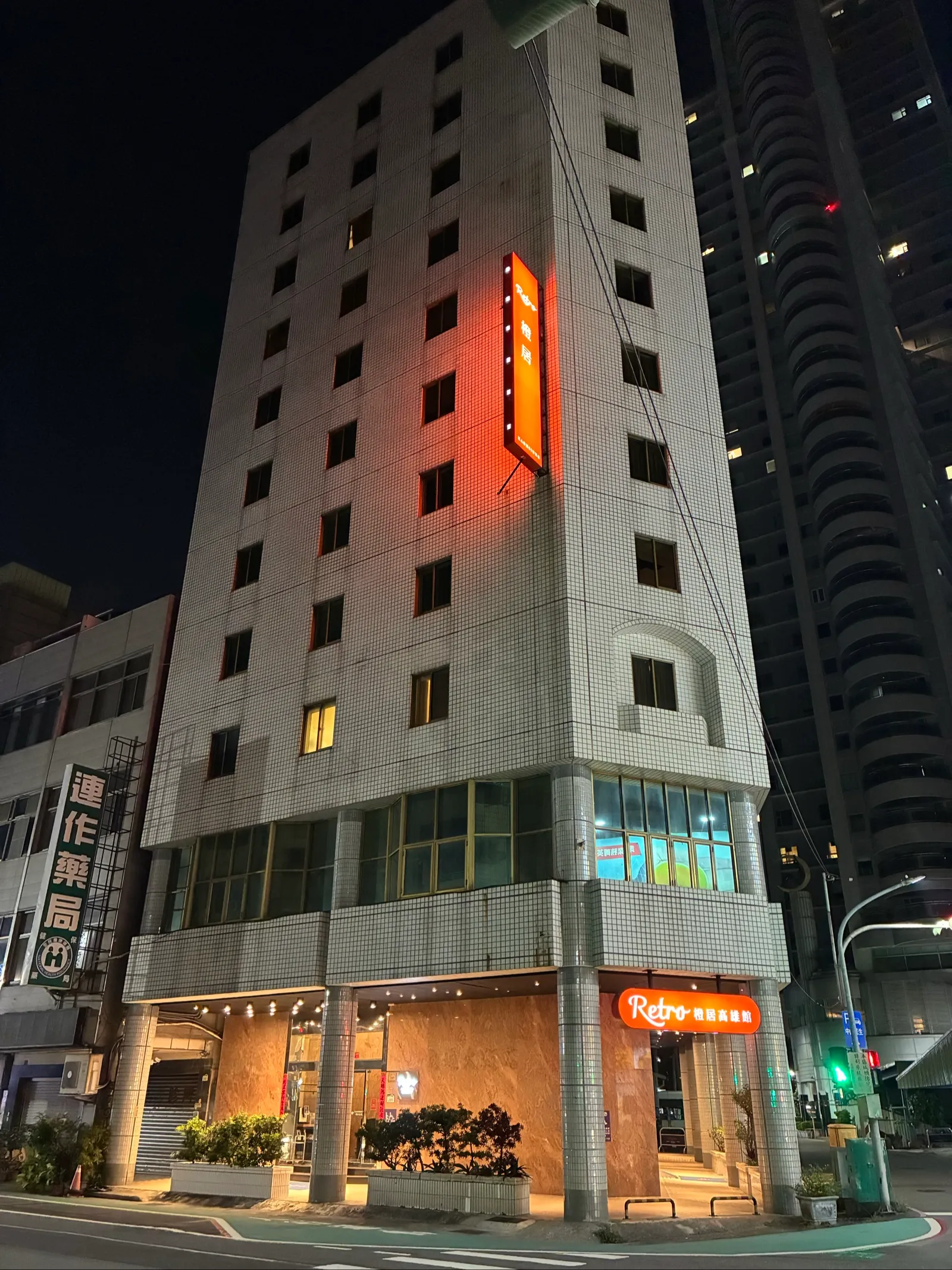 宿泊したホテルの外観