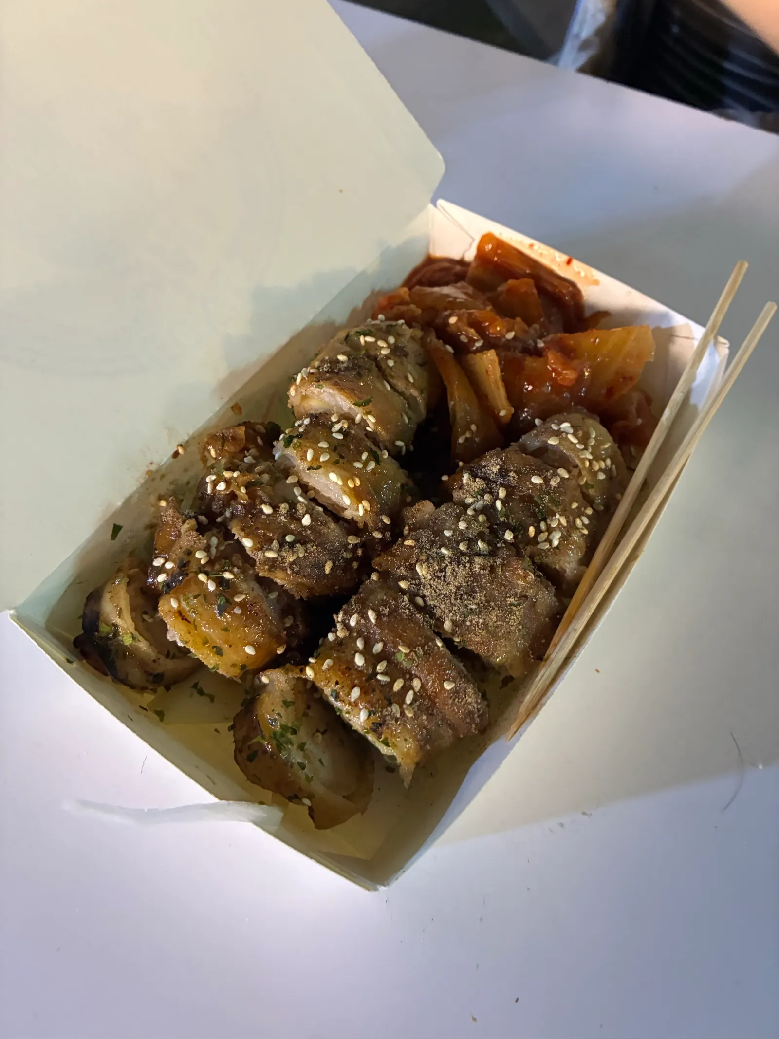 謎の韓国風料理