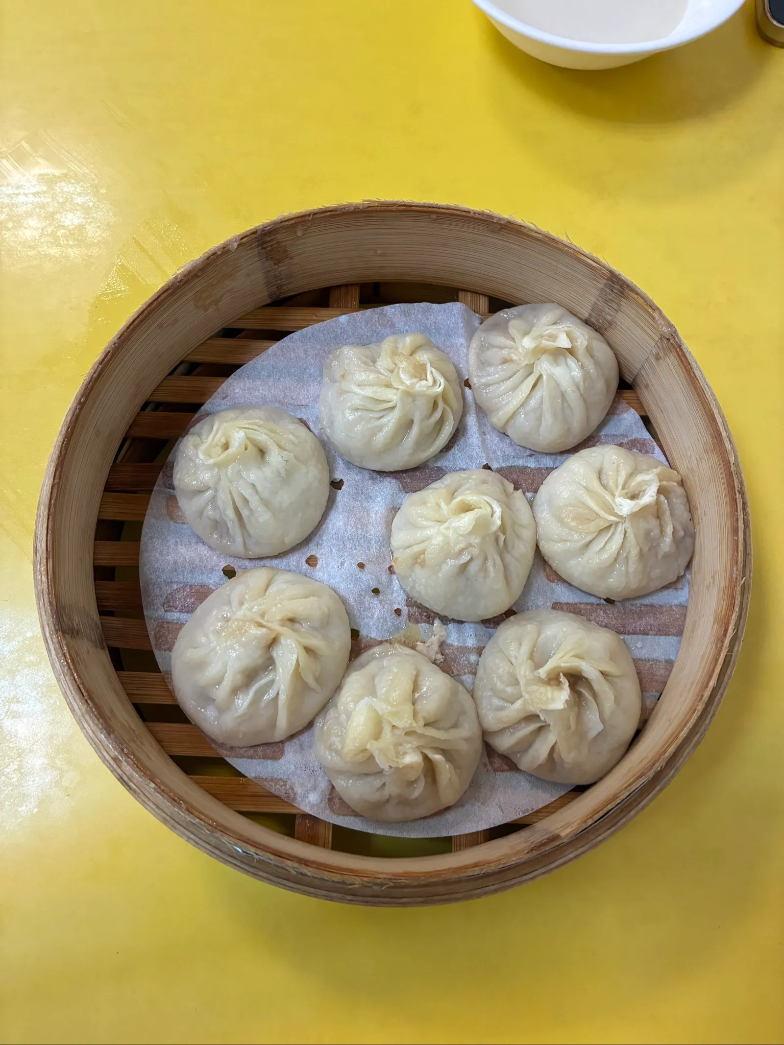 朝食の小籠包