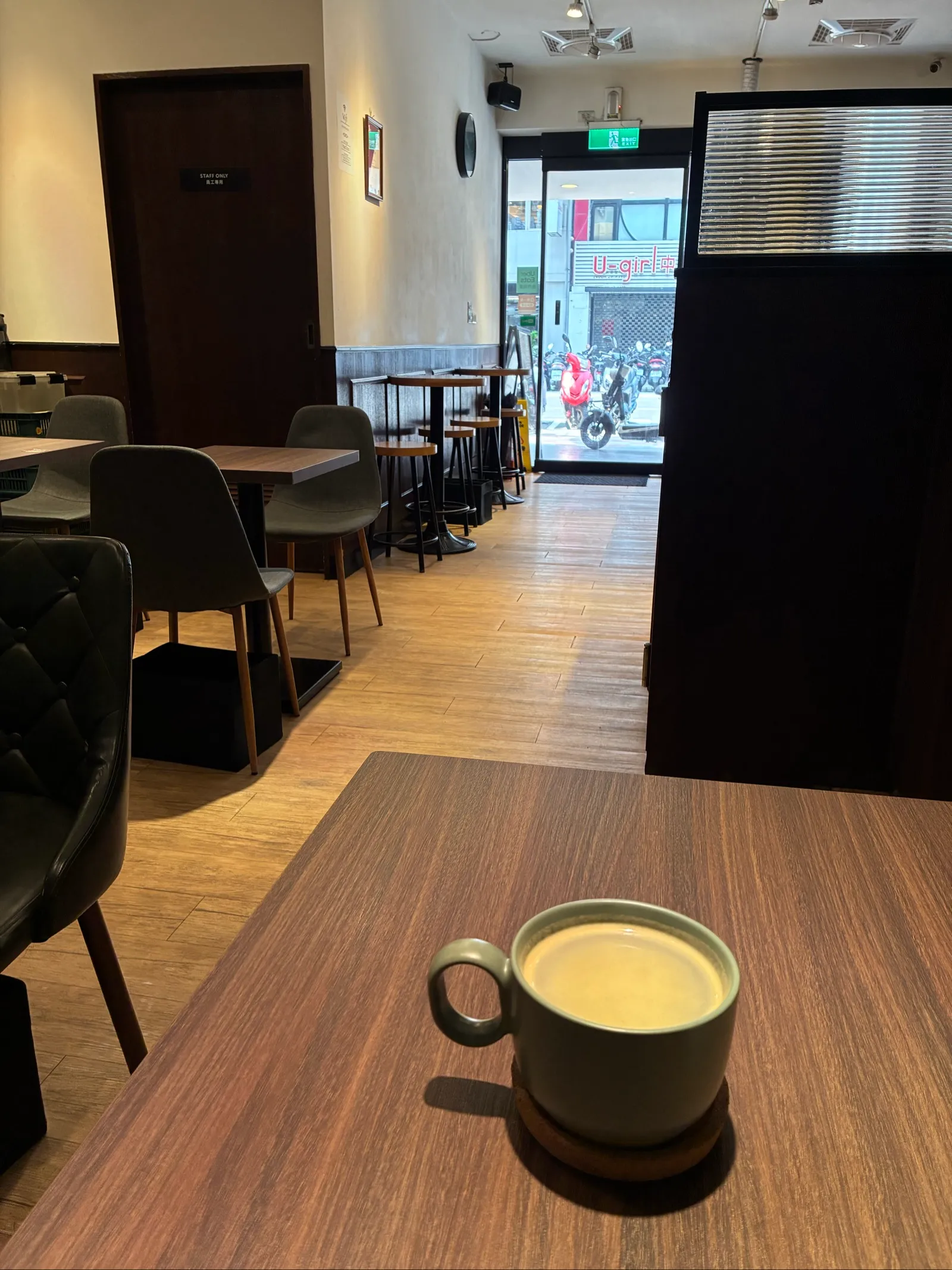 大きめサイズのコーヒー