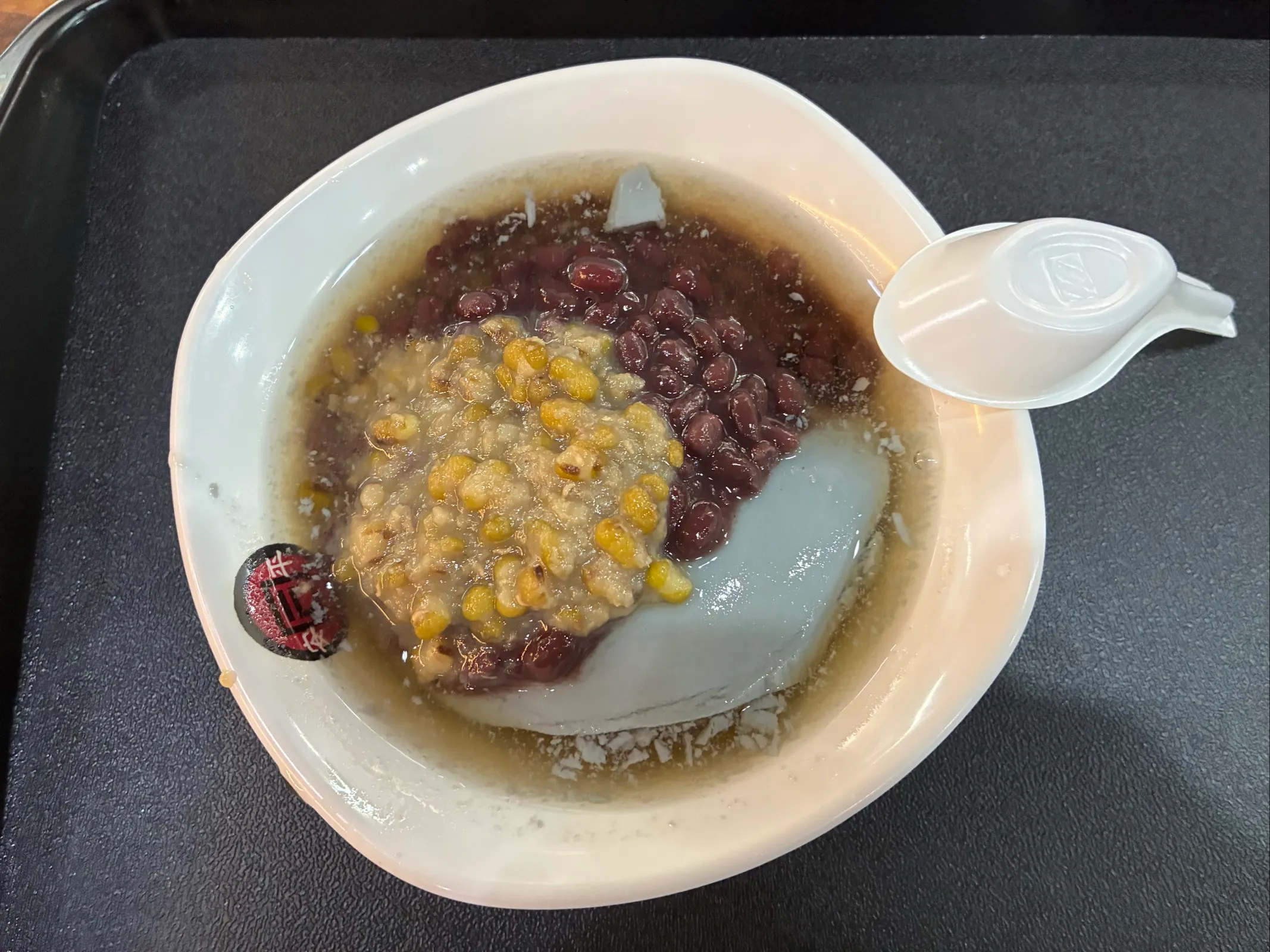 豆花のアップ